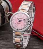 Hot Sale Ballon Bleu De Cartier Pink Dial Replica Watch